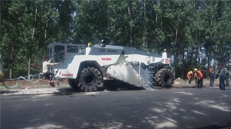 RZ2500，舞陽施工