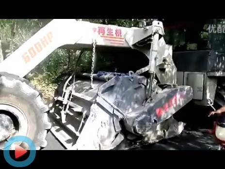 WR2300L，湖南懷化S222省道冷再生